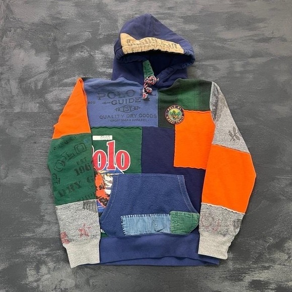 Ralph Lauren Other - Polo Country Patchwork Hoodie Mens Medium Patchwork Ralph Lauren